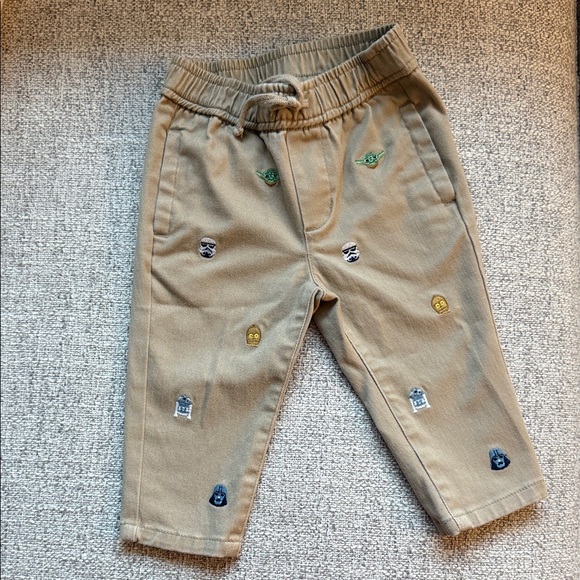 Janie and Jack Star Wars Twill Jogger 6-12mo - Picture 1 of 4